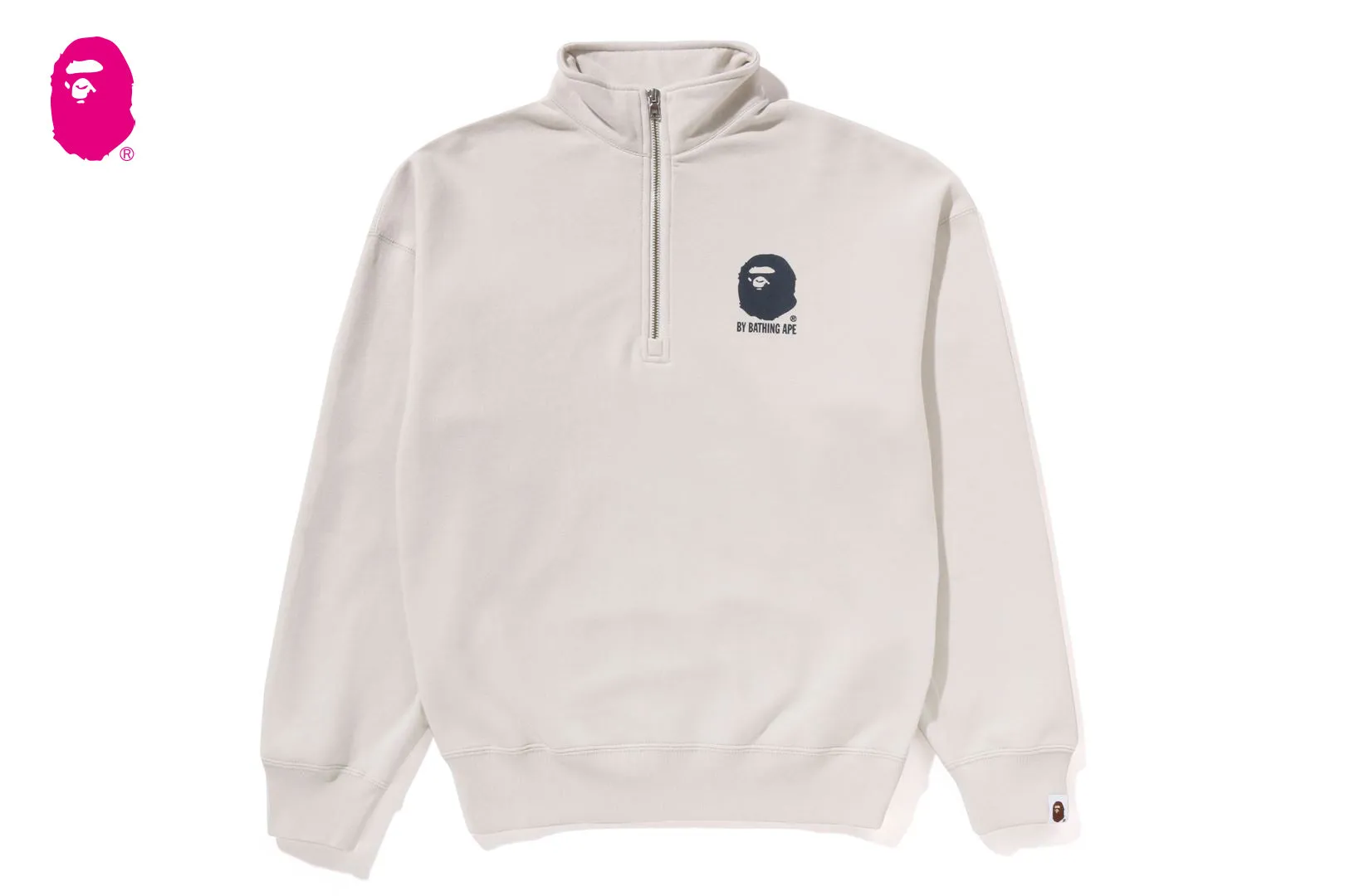 BY BATHING APE HALF ZIP SWEATSHIRT sold by Bape