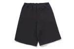 BATHING APE LOGO KNEE LENGTH RELAXED FIT SWEAT SHORTS sold by Bape