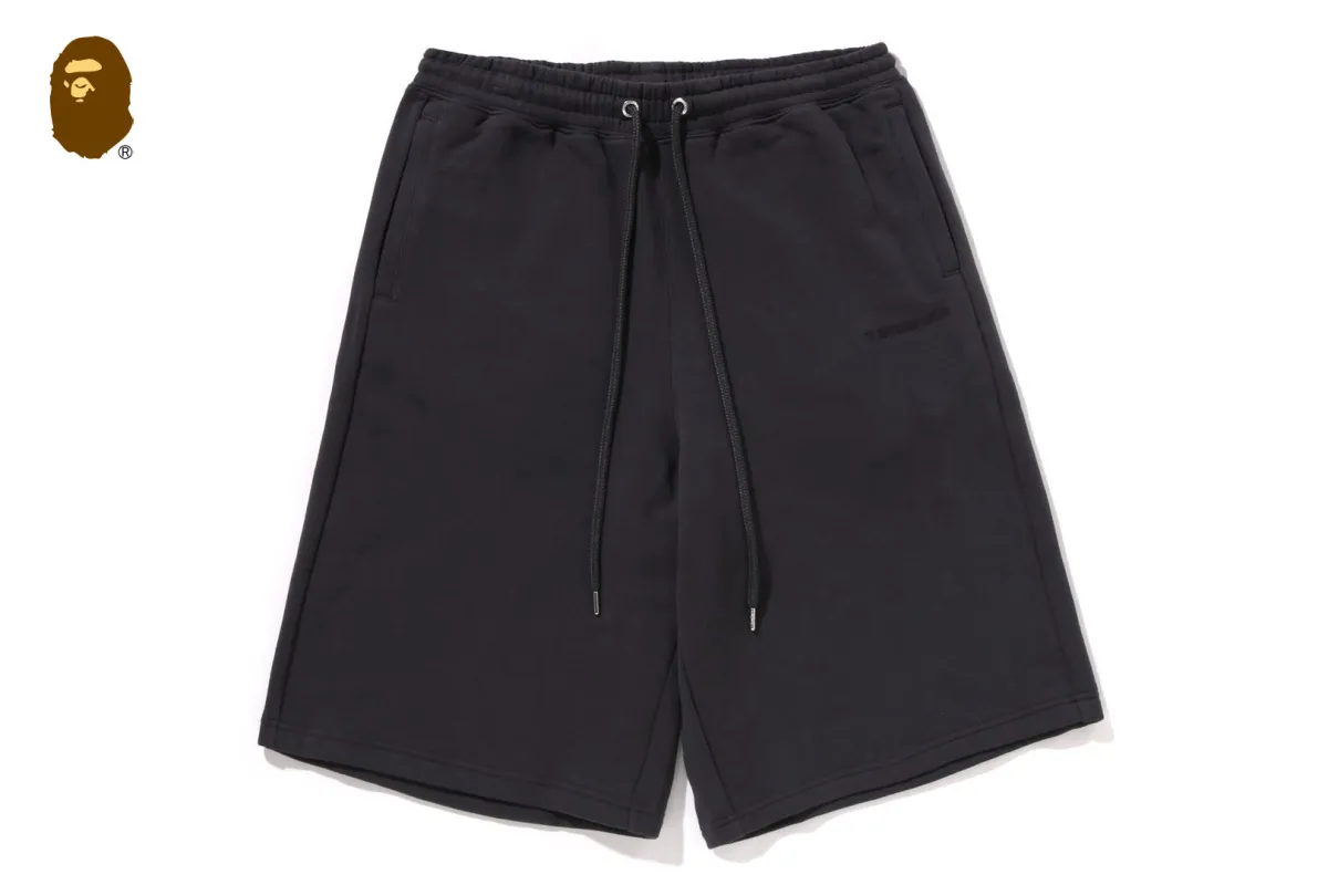 BATHING APE LOGO KNEE LENGTH RELAXED FIT SWEAT SHORTS sold by Bape