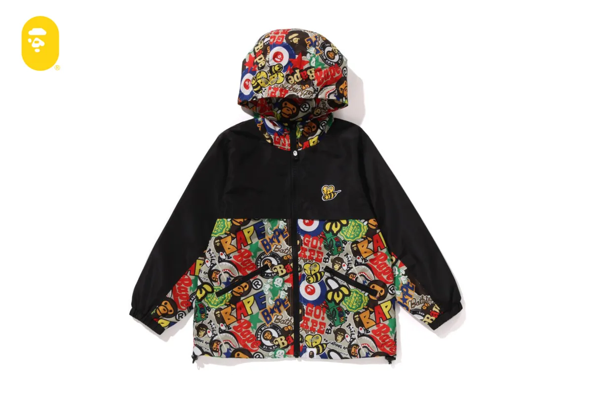 BAPE MILO ASSORTED JACKET sold by Bape