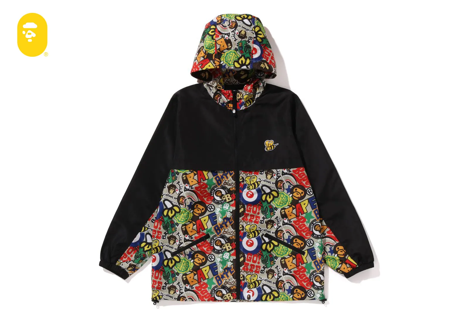 BAPE MILO ASSORTED JACKET sold by Bape
