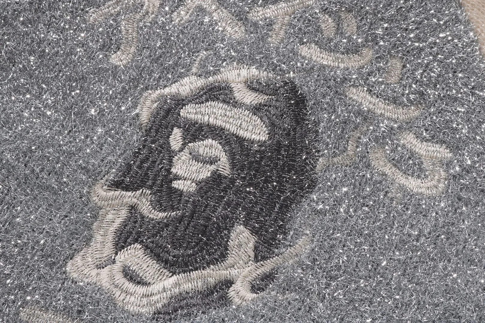 BAPE LOGO METALLIC COWICHAN KNIT sold by Bape product image thumbnail 4