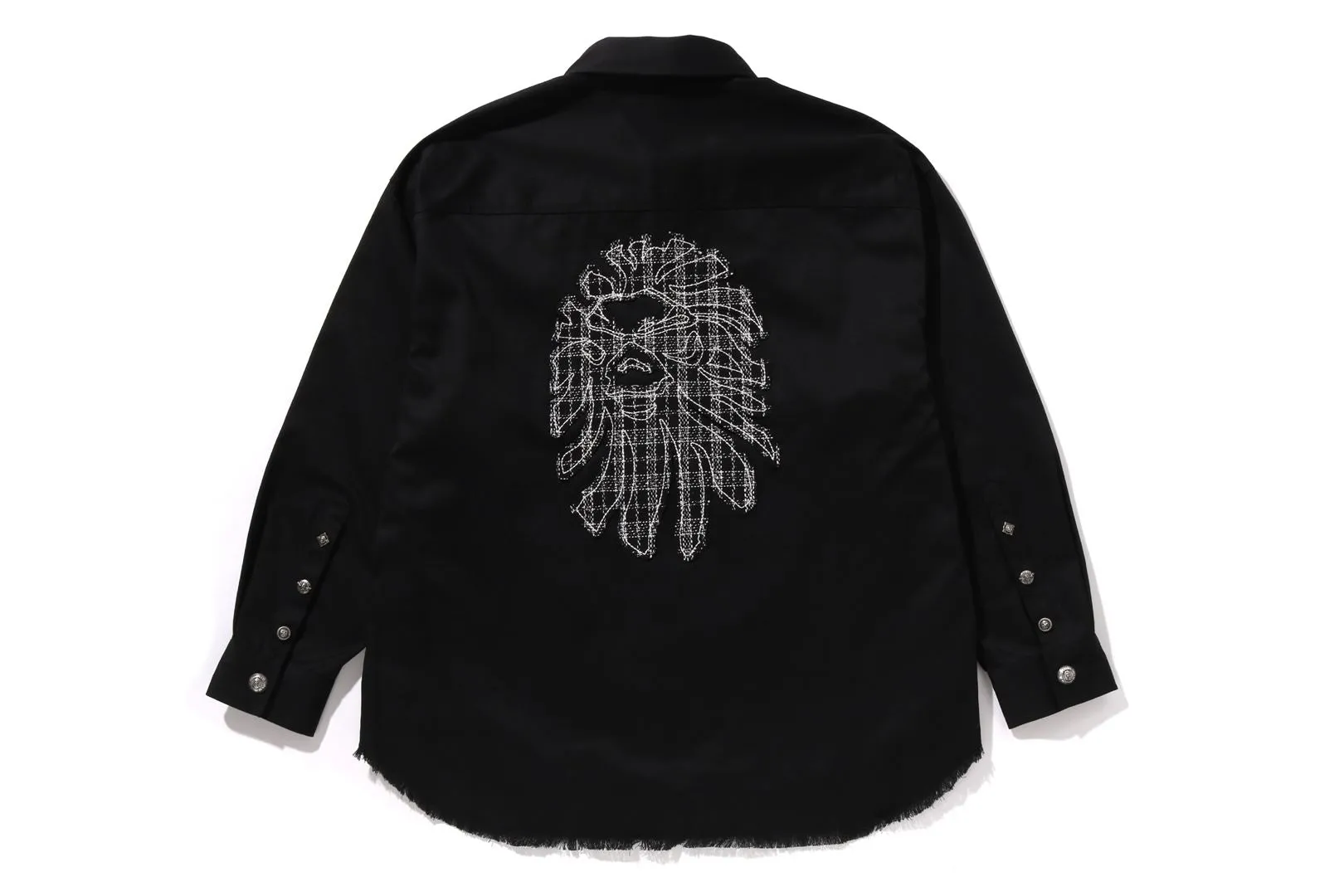 BAPE HEAD TWEED TRIMMED SHACKET #1 sold by Bape product image thumbnail 2