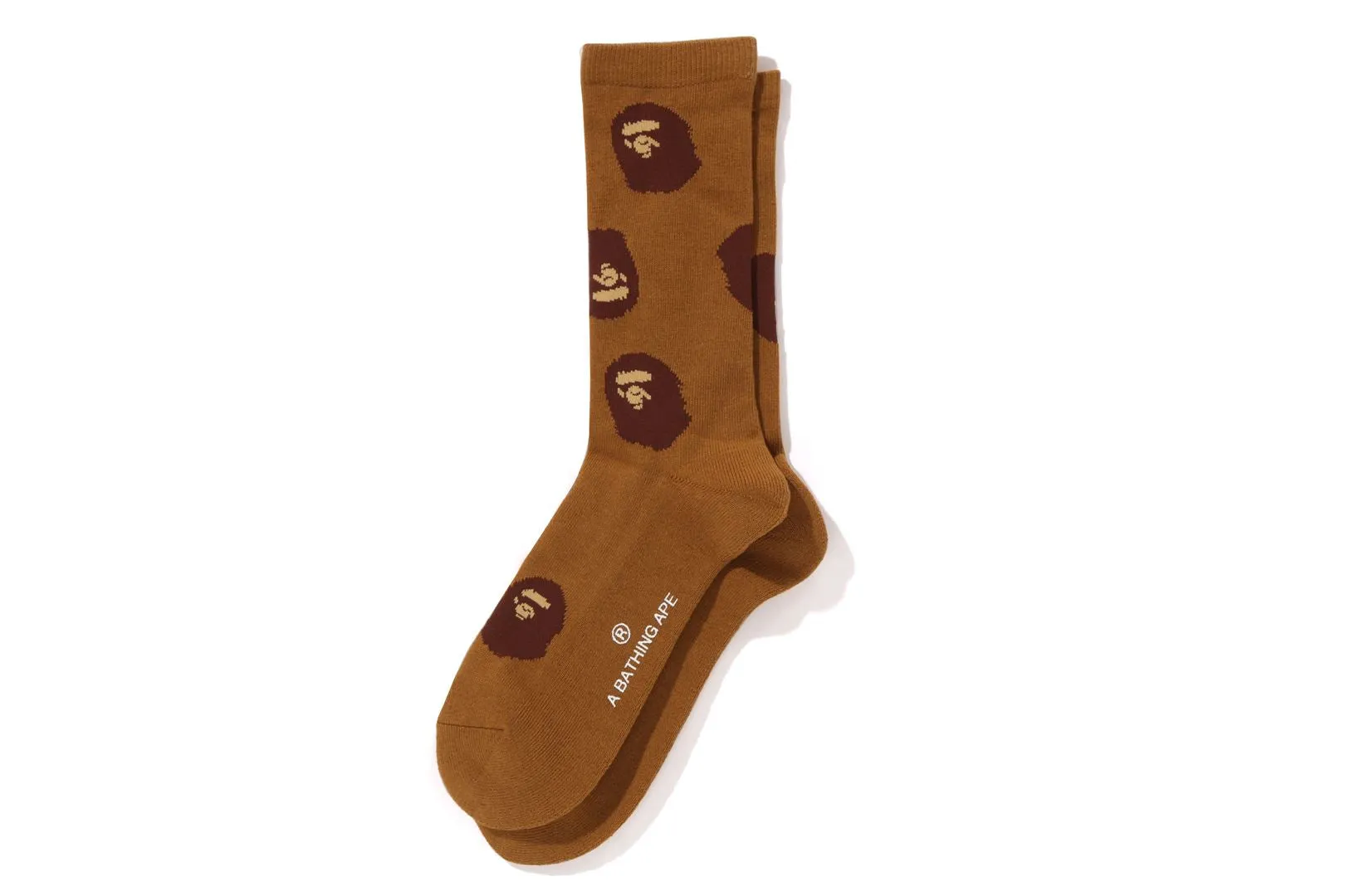APE HEAD PATTERN SOCKS sold by Bape