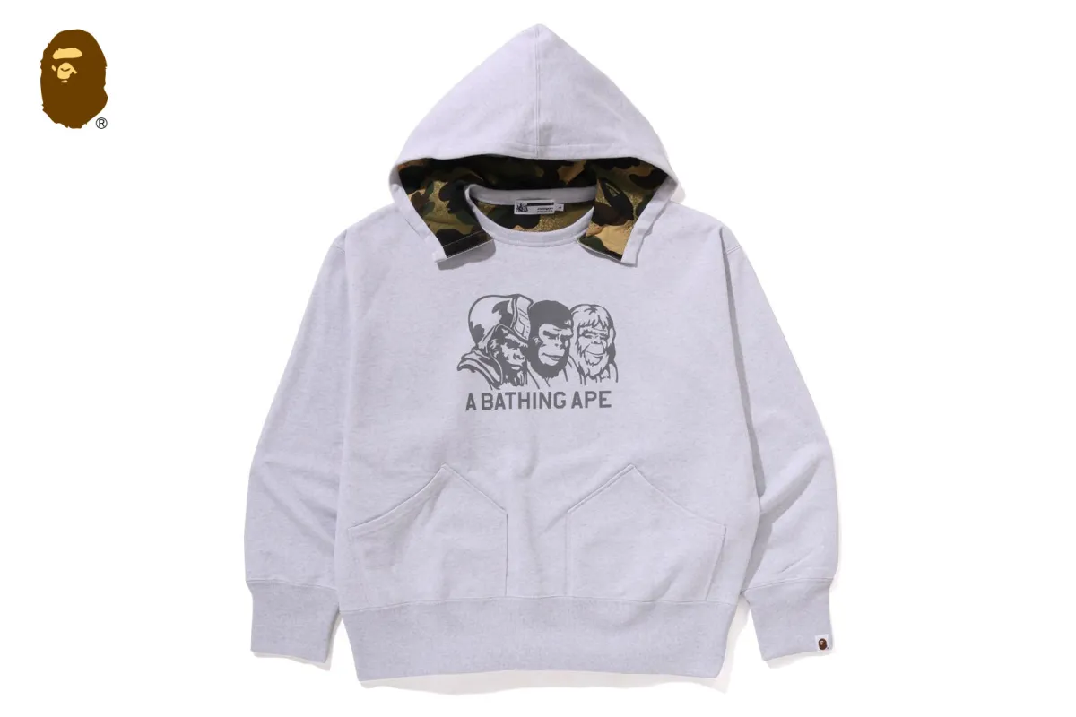 A BATHING APE DOUBLE FACE PULLOVER HOODIE BAPE LEGACY made by Bape