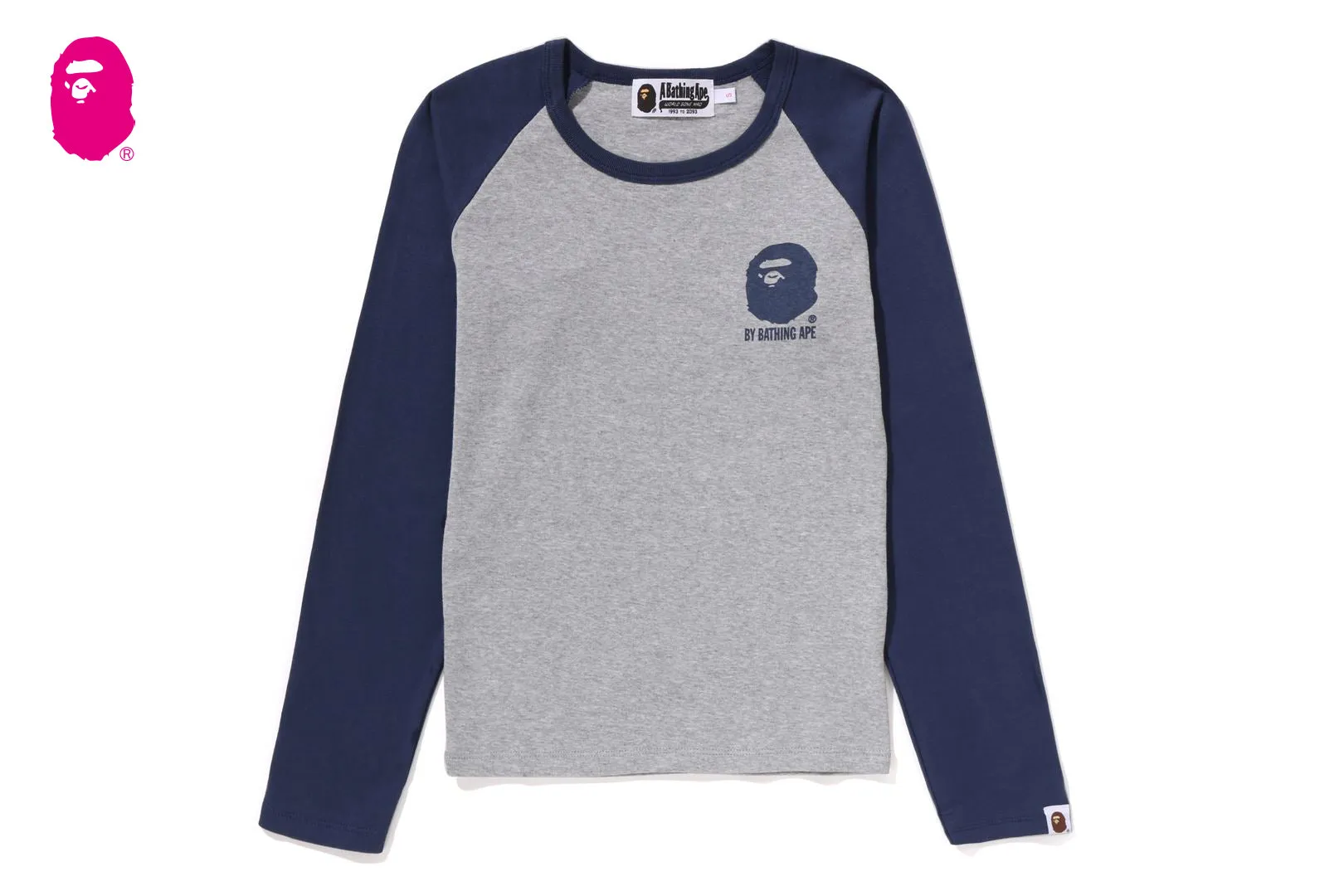 BY BATHING APE RAGLAN LS TEE sold by Bape product image thumbnail 4