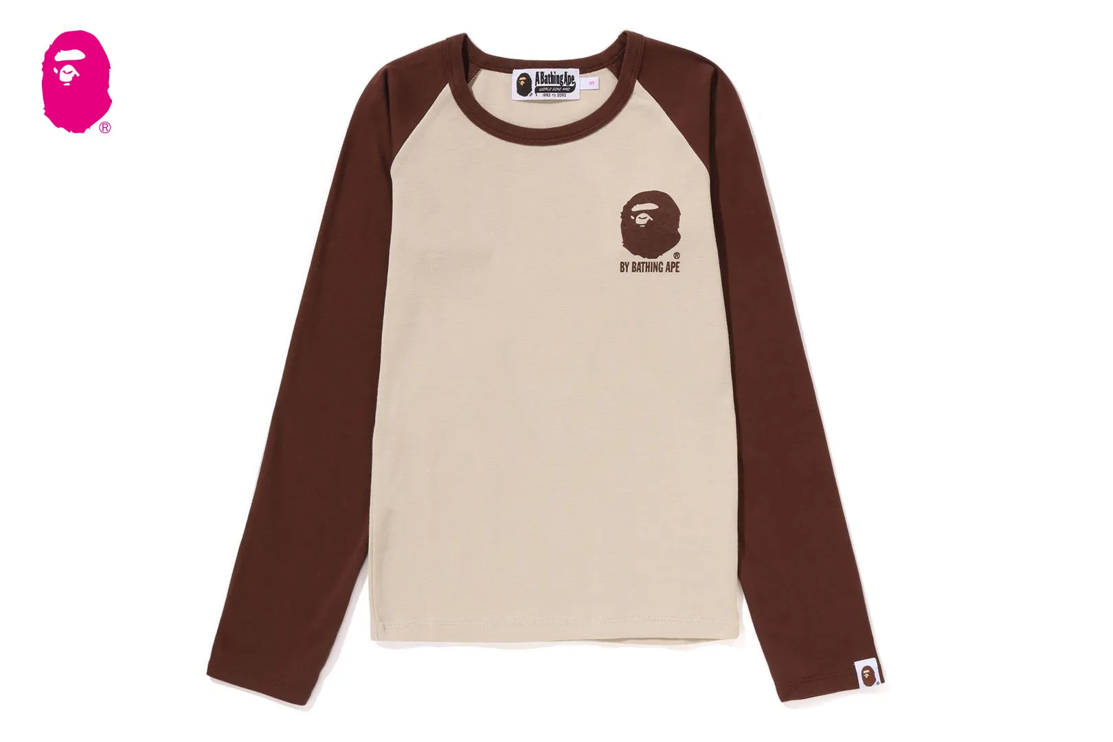 BY BATHING APE RAGLAN LS TEE sold by Bape