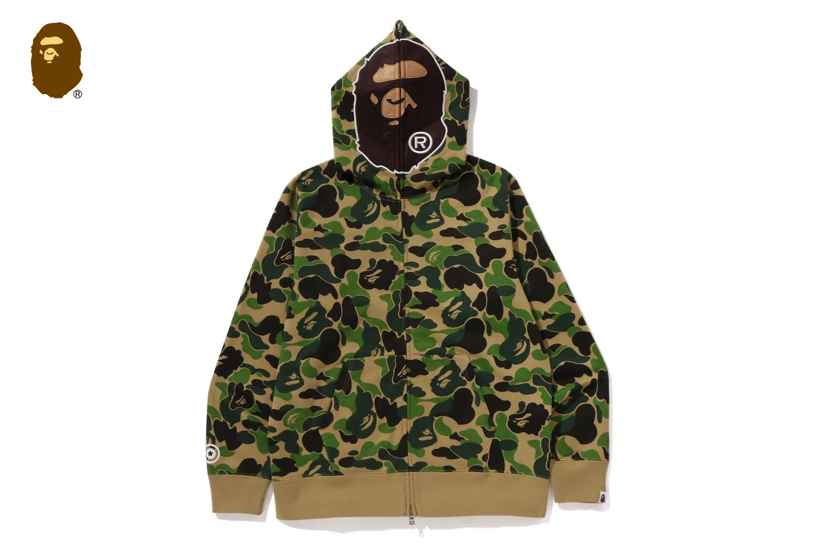 ABC CAMO 2ND APE FULL ZIP HOODIE sold by Bape product image thumbnail 5