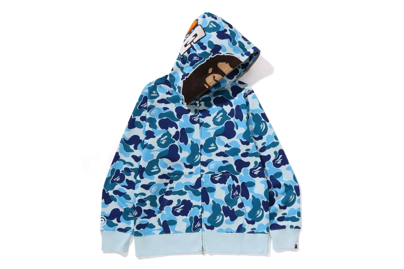 ABC CAMO 2ND APE FULL ZIP HOODIE sold by Bape product image thumbnail 2
