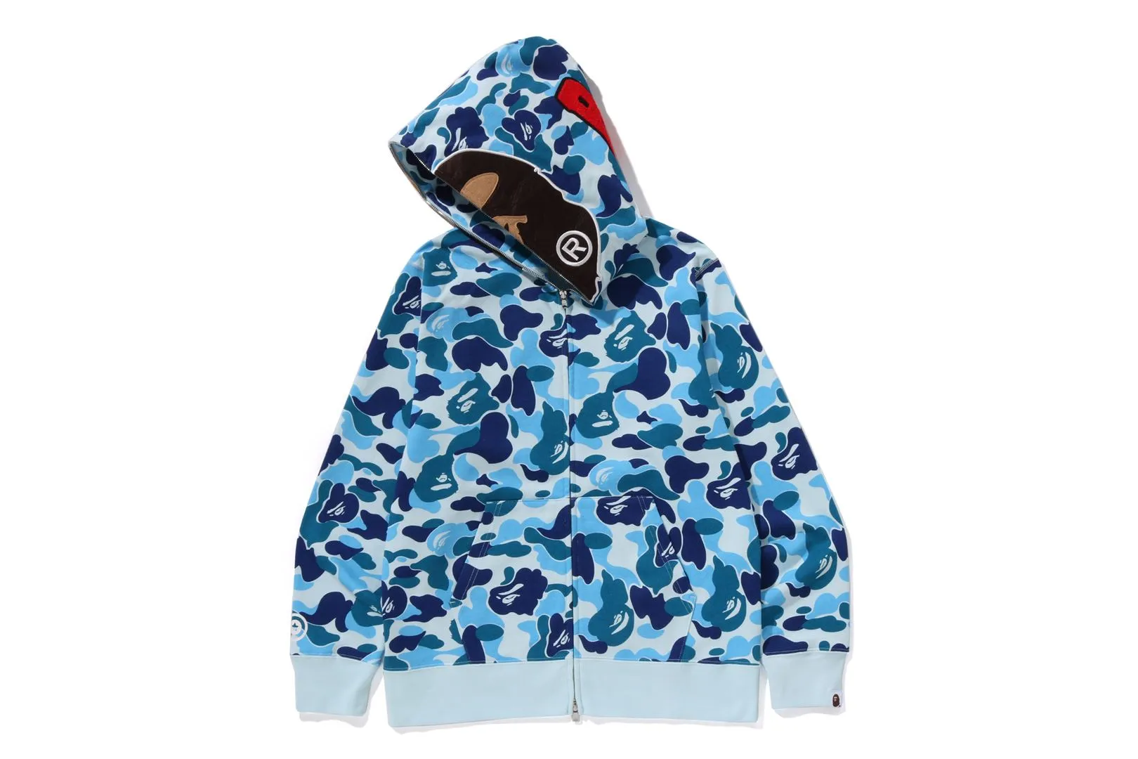 ABC CAMO 2ND APE FULL ZIP HOODIE sold by Bape product image thumbnail 3