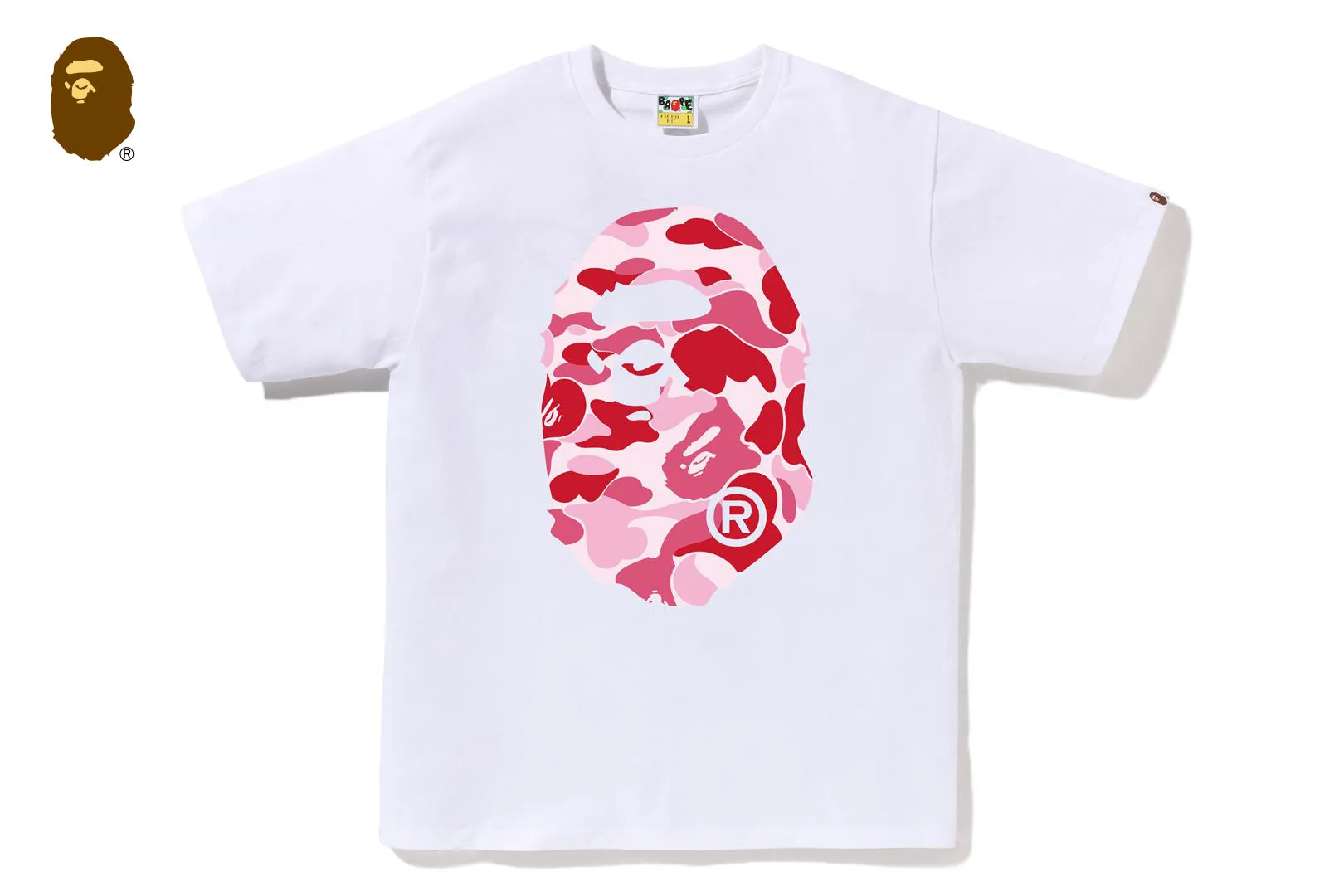 ABC CAMO BIG APE HEAD TEE sold by Bape product image thumbnail 3