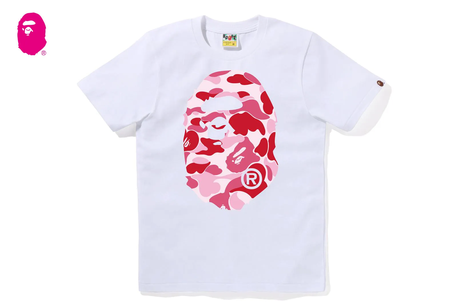 ABC CAMO BIG APE HEAD TEE sold by Bape