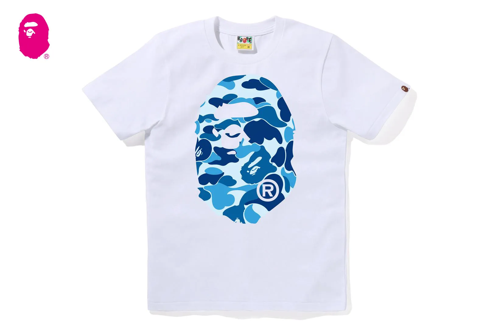 ABC CAMO BIG APE HEAD TEE sold by Bape product image thumbnail 3