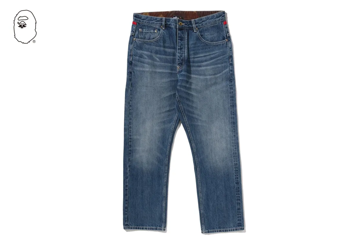 REGULAR FIT DENIM sold by Bape