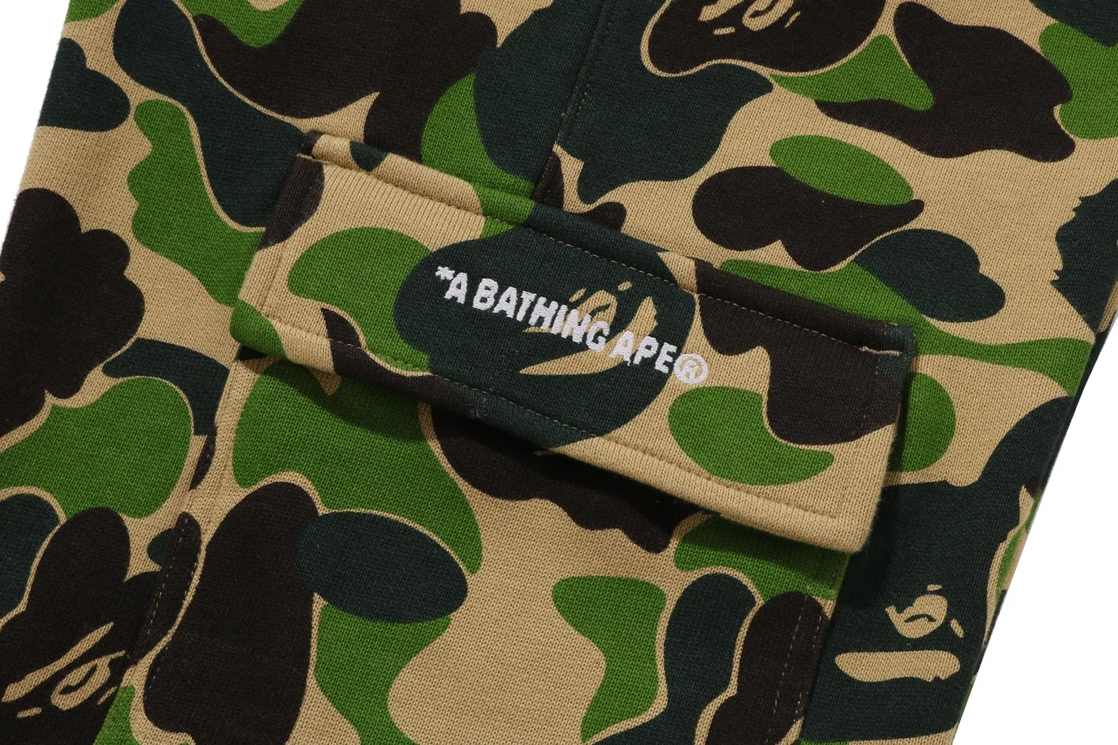 ABC CAMO A BATHING APE LOGO STRAIGHT SWEAT PANTS sold by Bape product image thumbnail 3