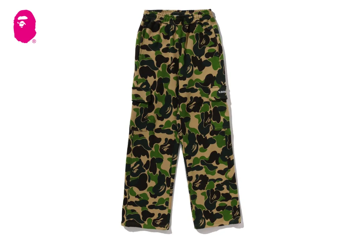 ABC CAMO A BATHING APE LOGO STRAIGHT SWEAT PANTS sold by Bape