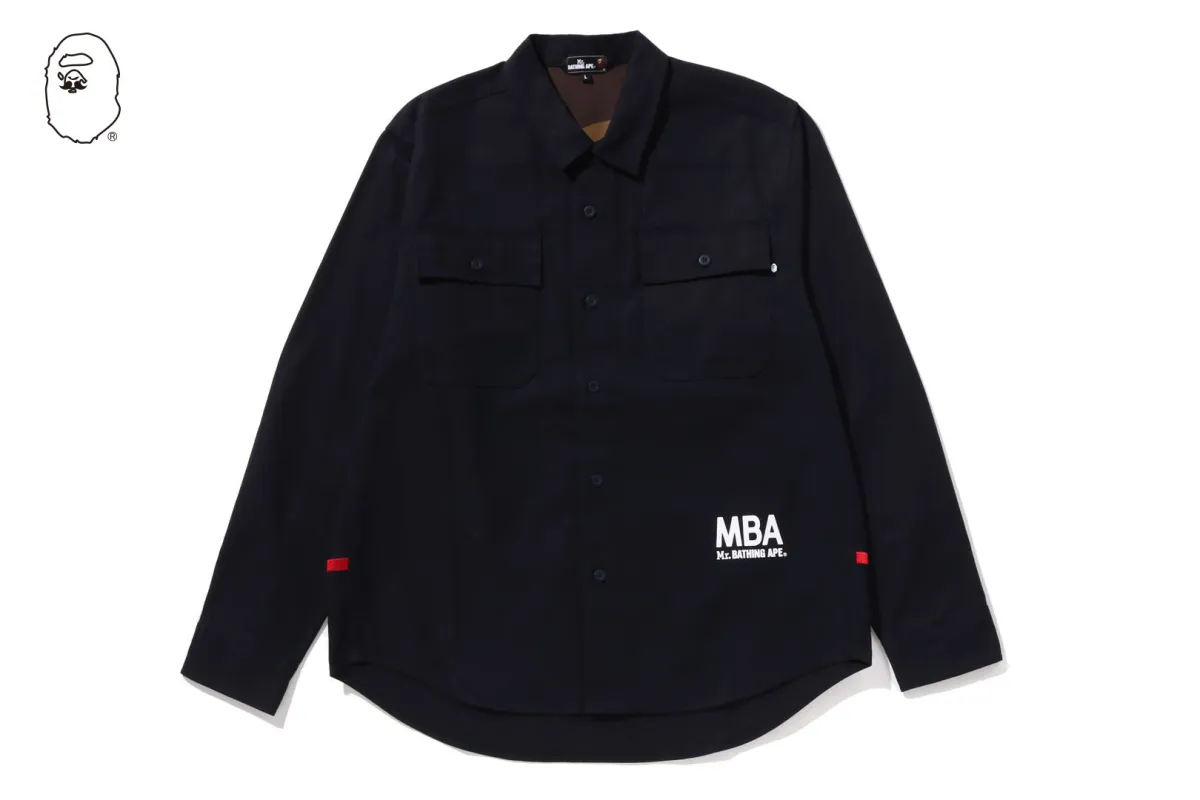 COTTON CANVAS CAUSAL SHIRT sold by Bape