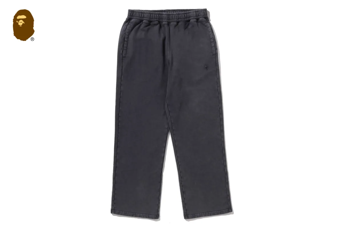 ONE POINT RELAXED FIT WIDE LEG SWEATPANTS sold by Bape