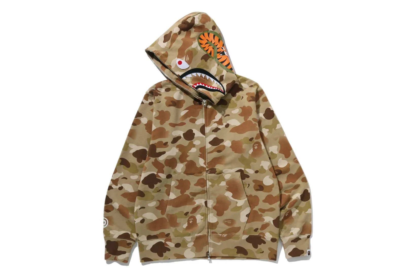 GRADATION CAMO SHARK FULL ZIP HOODIE sold by Bape product image thumbnail 2