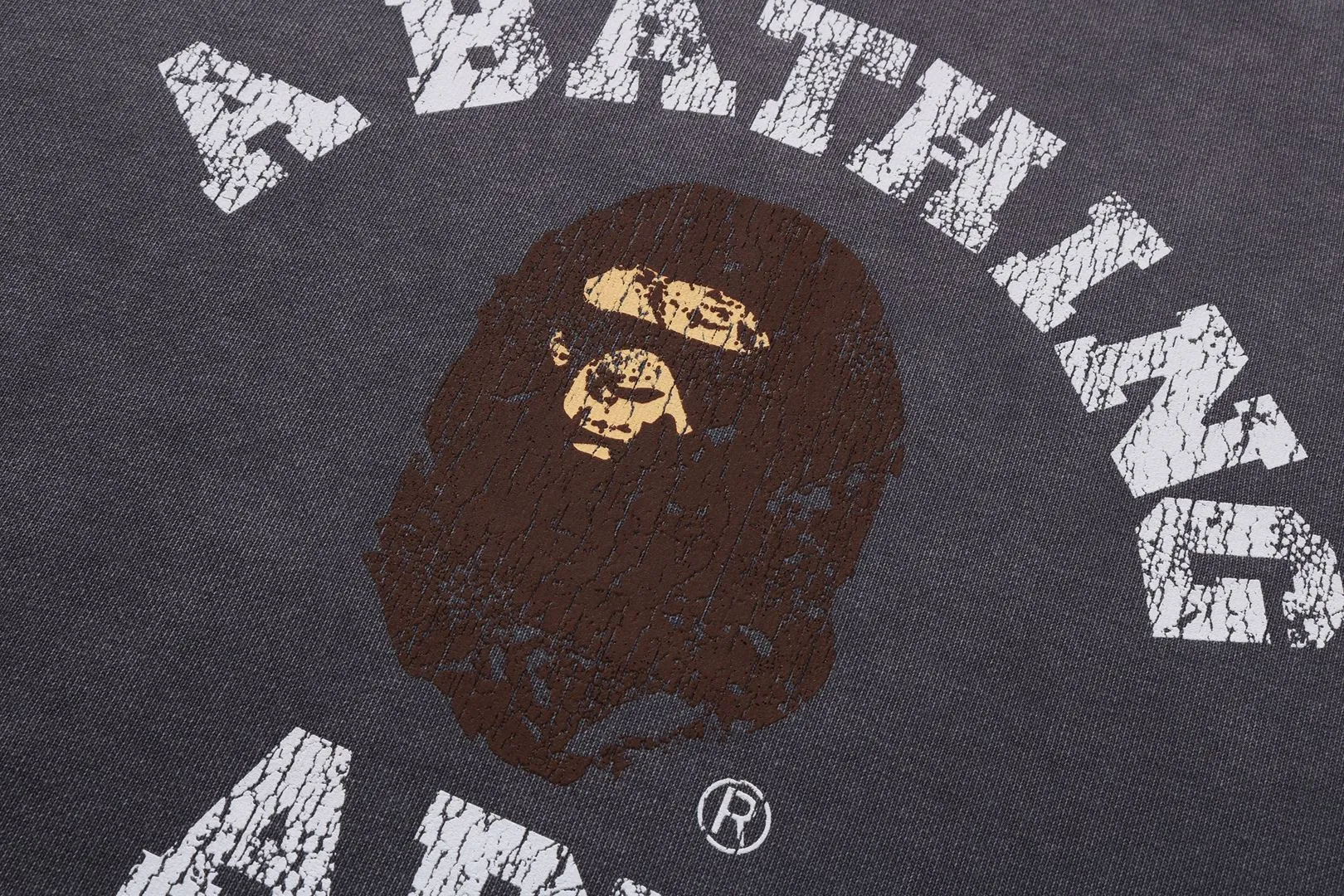 GARMENT DYE COLLEGE RELAXED FIT CREWNECK SWEATSHIRT sold by Bape product image thumbnail 3