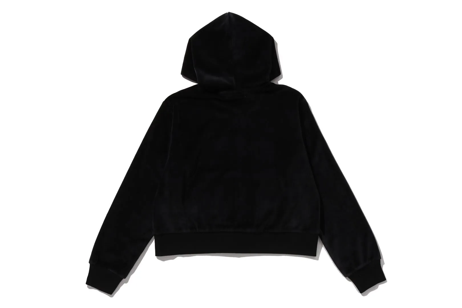 CRYSTAL STONE APE HEAD VELOUR ZIP HOODIE sold by Bape product image thumbnail 5