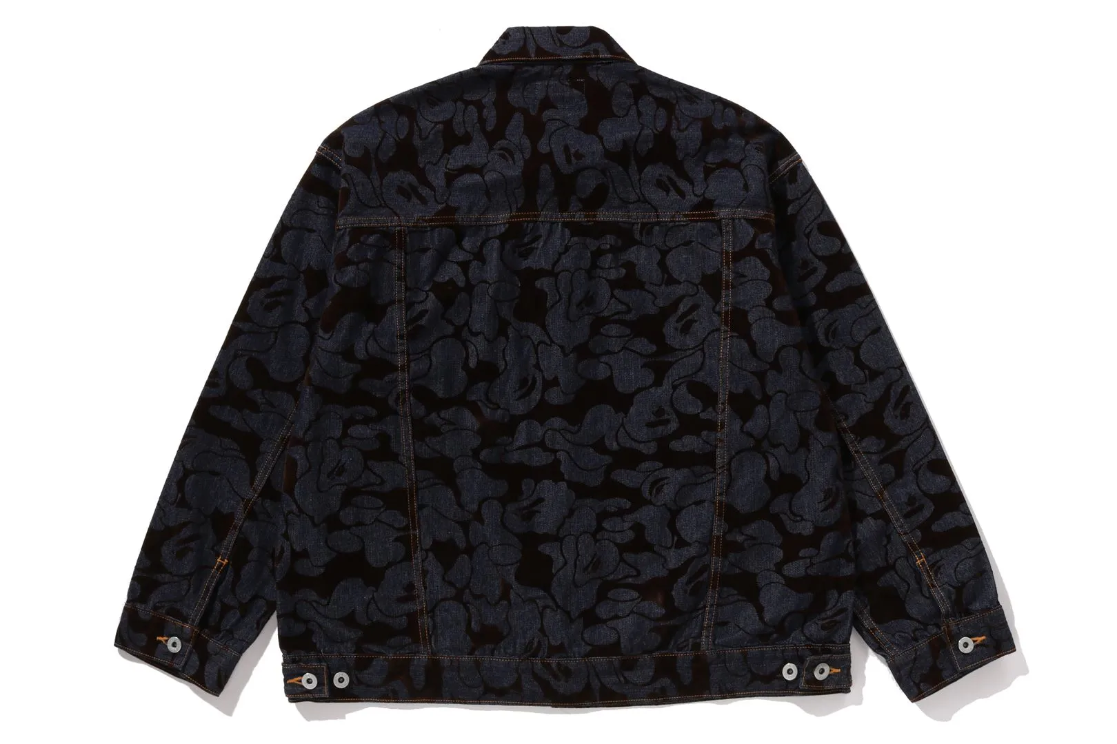 CAMO FLOCKED DENIM JACKET sold by Bape product image thumbnail 2