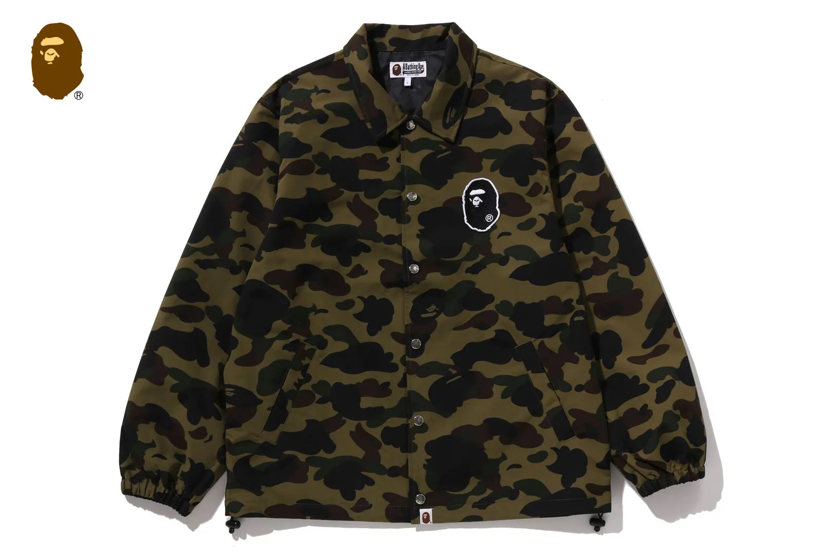 1ST CAMO COACH JACKET sold by Bape product image thumbnail 5
