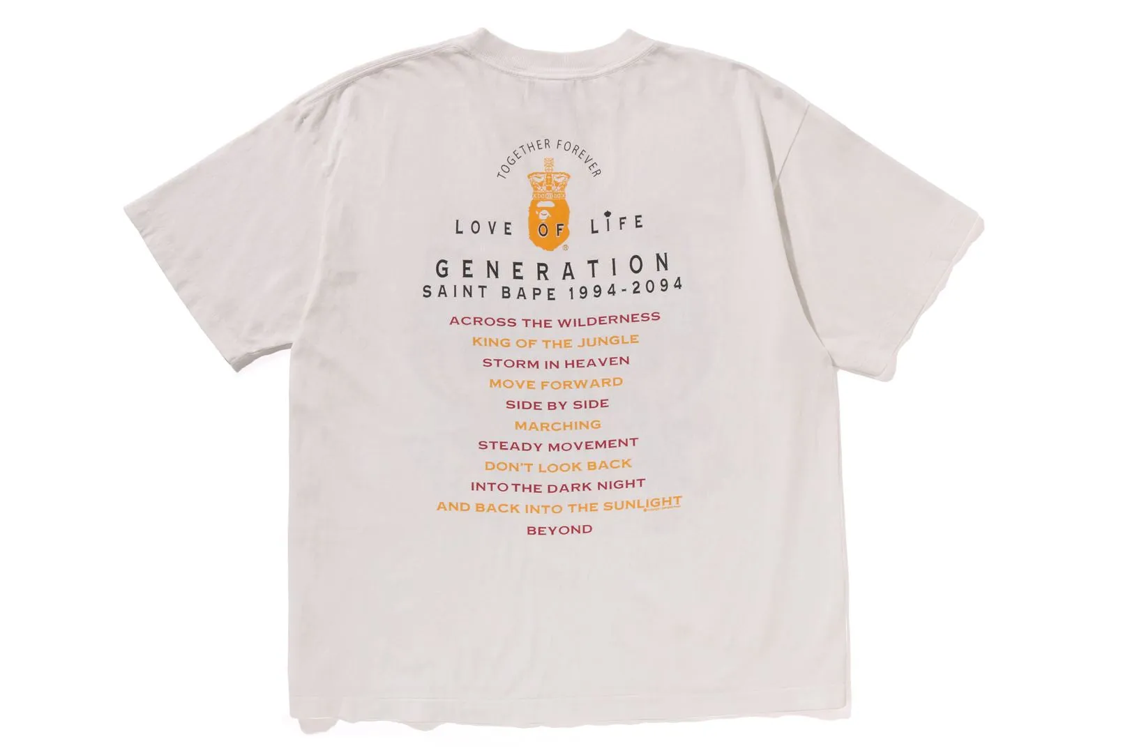 【 BAPE X SAINT MXXXXXX 】GENERATION TEE sold by Bape product image thumbnail 2