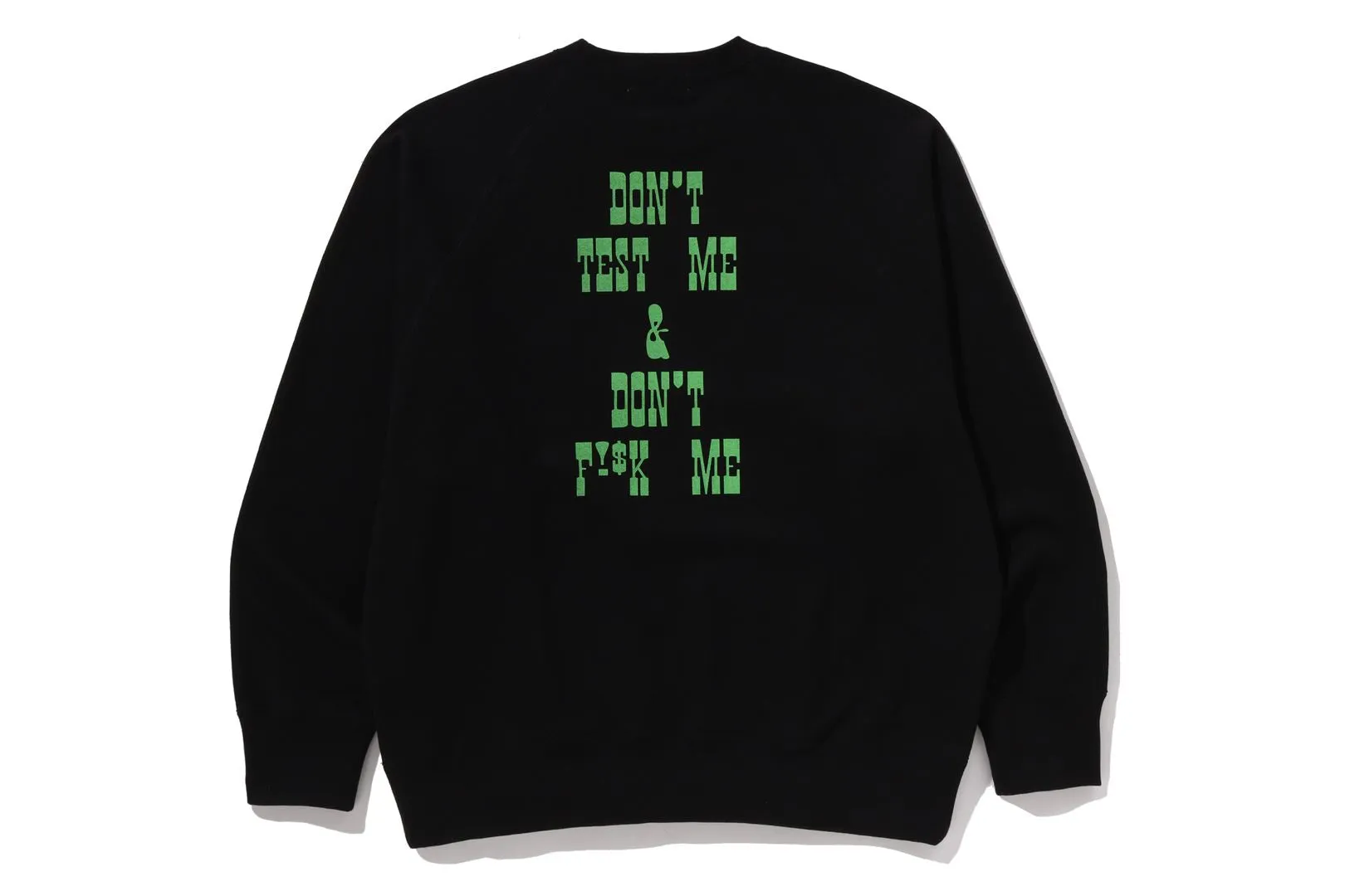 MILO BORG RELAXED FIT CREWNECK SWEATSHIRT sold by Bape product image thumbnail 2