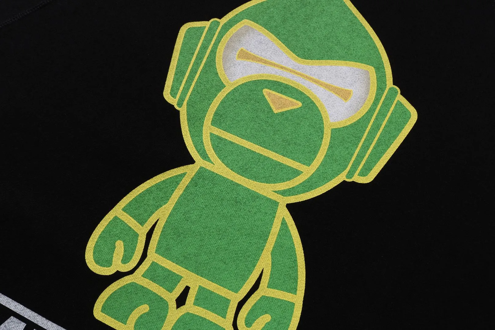 MILO BORG RELAXED FIT CREWNECK SWEATSHIRT sold by Bape product image thumbnail 3