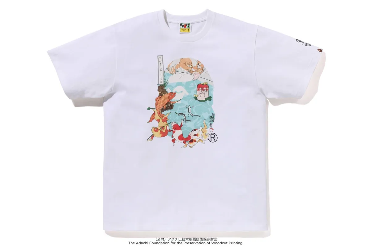 【 BAPE X UKIYO-E 】APE HEAD TEE #4 sold by Bape