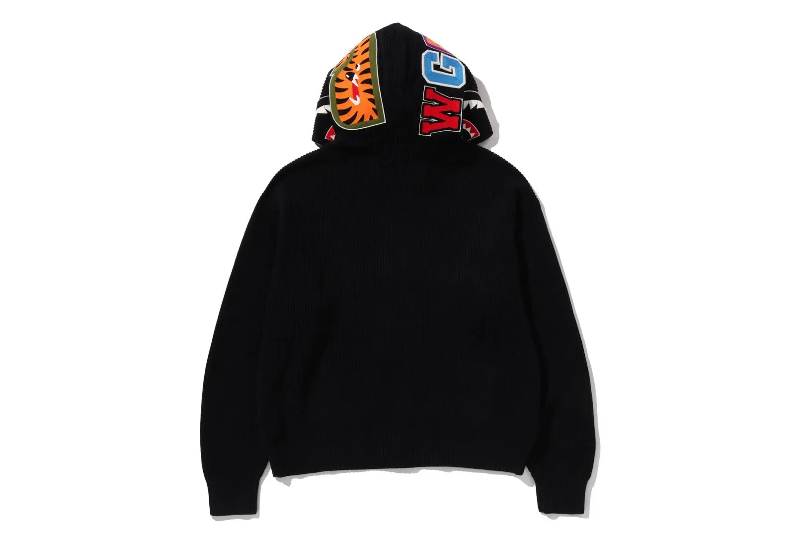 SHARK FULL ZIP KNIT HOODIE sold by Bape product image thumbnail 3