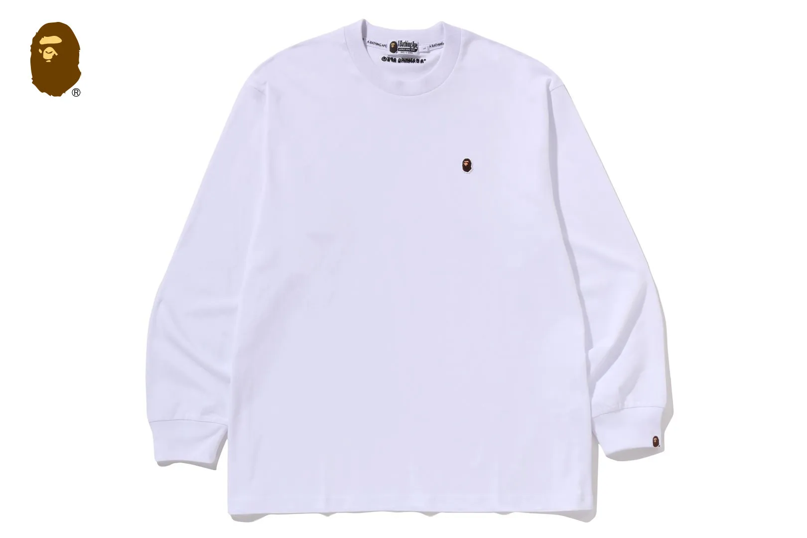 ONE POINT RELAXED FIT LS TEE sold by Bape