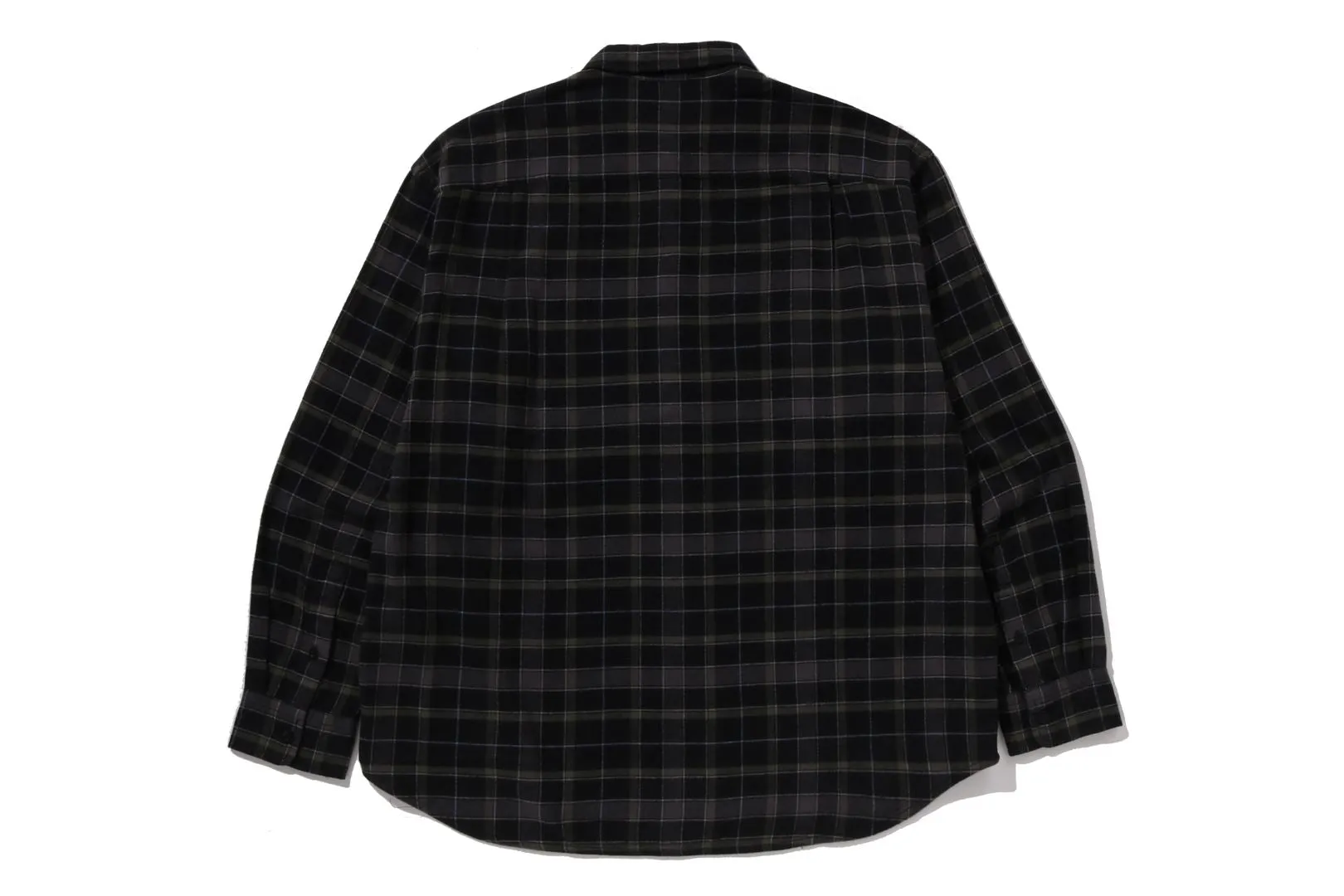 ONE POINT FLANNEL CHECK LS SHIRT sold by Bape product image thumbnail 5