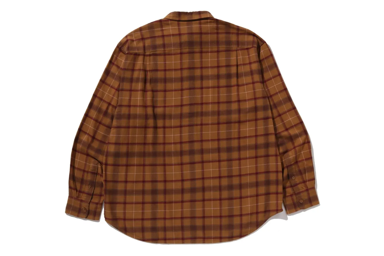 ONE POINT FLANNEL CHECK LS SHIRT sold by Bape product image thumbnail 2