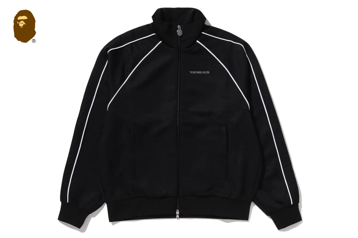 LINE CAMO JACQUARD METAL LOGO RELAXED FIT TRACK JACKET sold by Bape