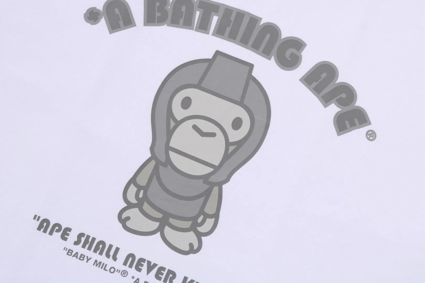 GENERAL MILO RELAXED FIT TEE sold by Bape product image thumbnail 3