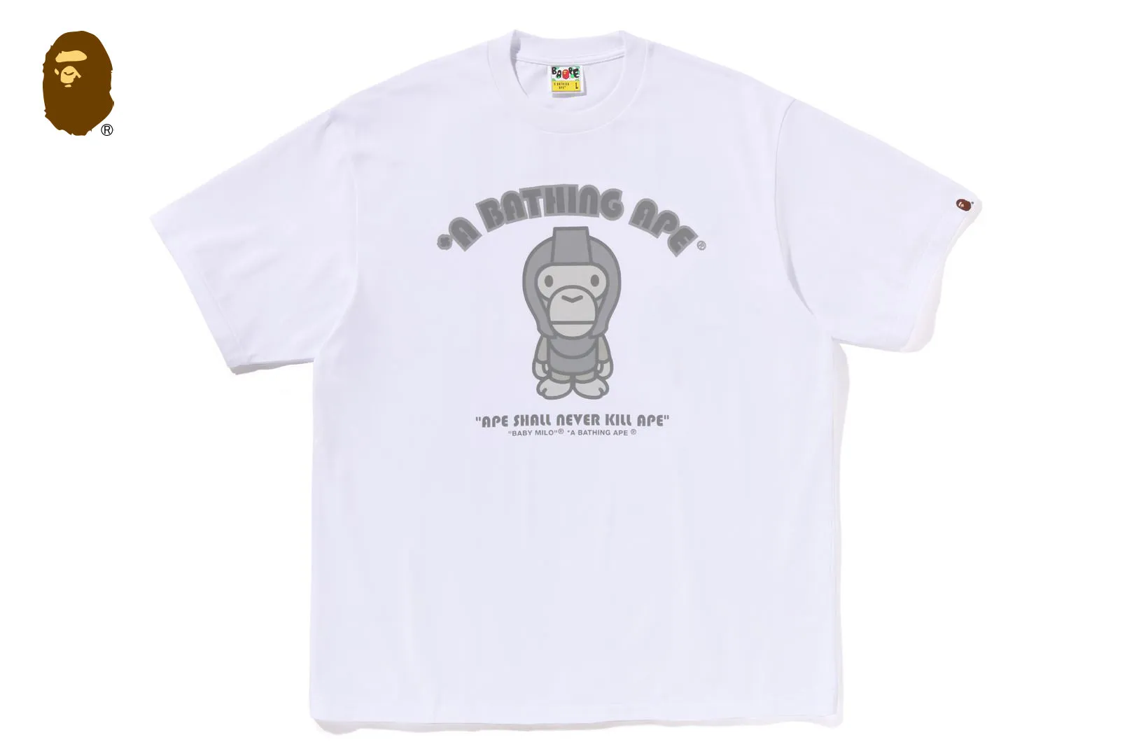GENERAL MILO RELAXED FIT TEE sold by Bape