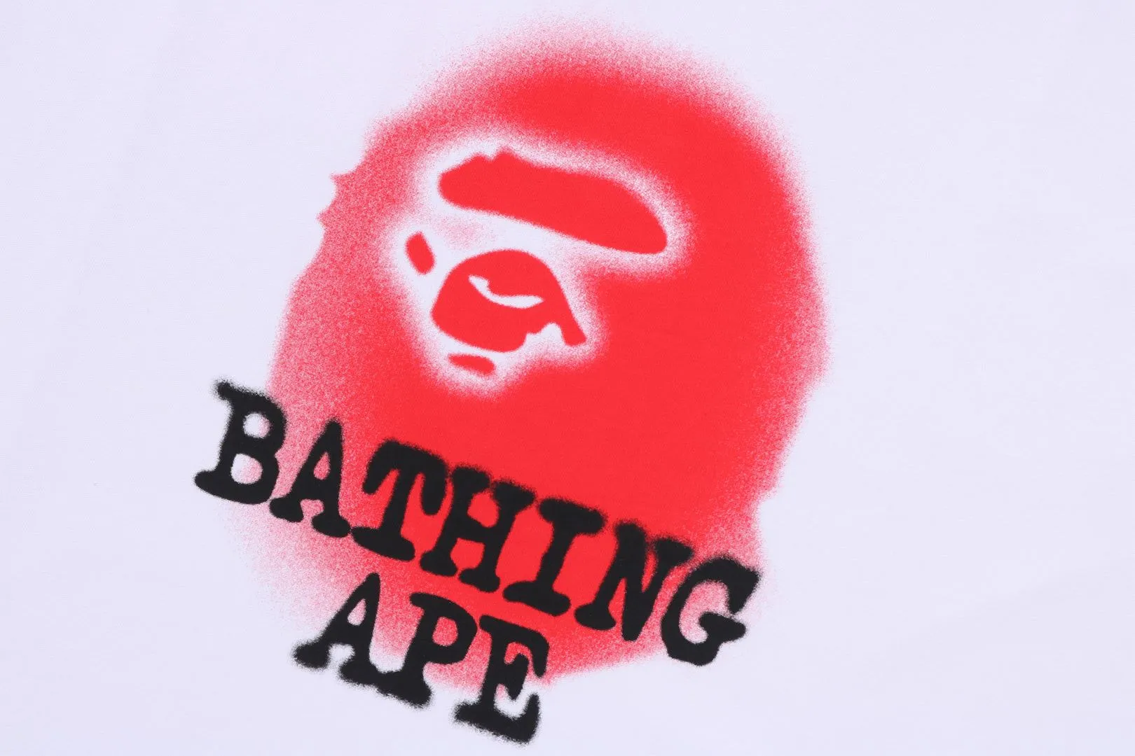 BATHING APE LOGO RELAXED FIT LS TEE sold by Bape product image thumbnail 3