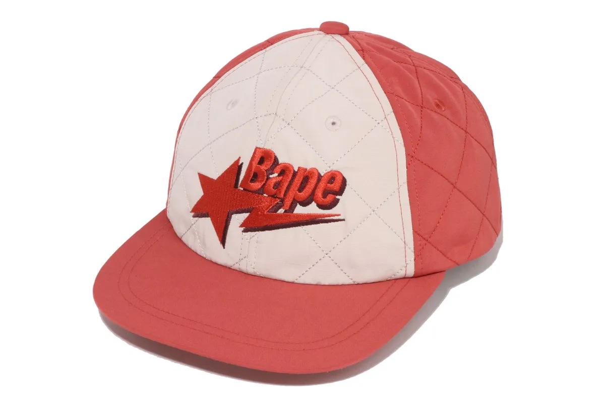 BAPE STA LOGO QUILTING CAP sold by Bape