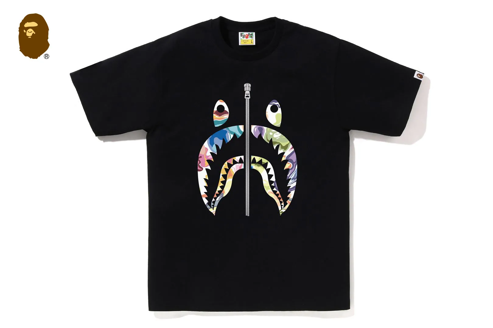ART CAMO SHARK TEE sold by Bape product image thumbnail 3