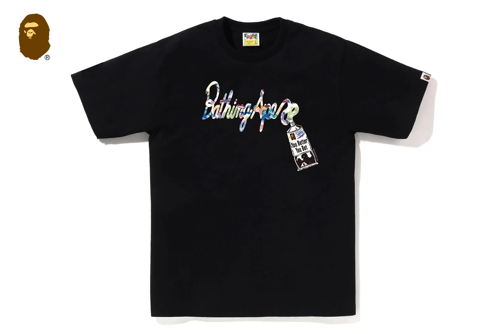 ART CAMO PAINT TUBE TEE sold by Bape product image thumbnail 3