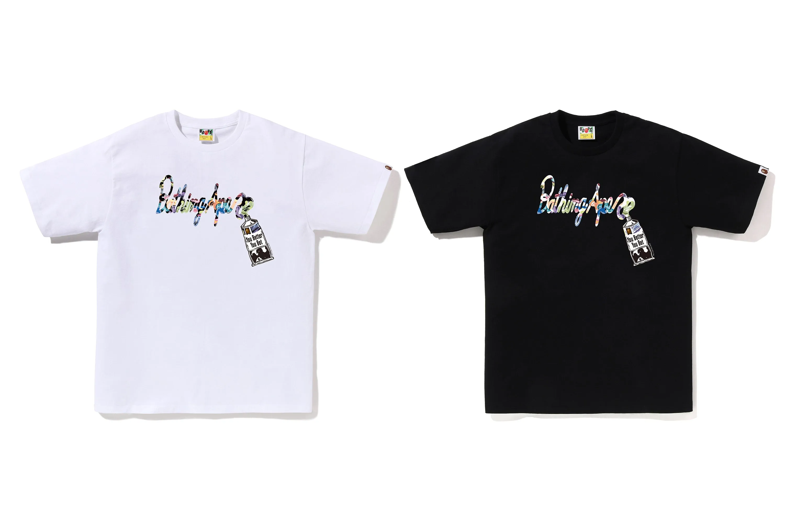 ART CAMO PAINT TUBE TEE sold by Bape product image thumbnail 5