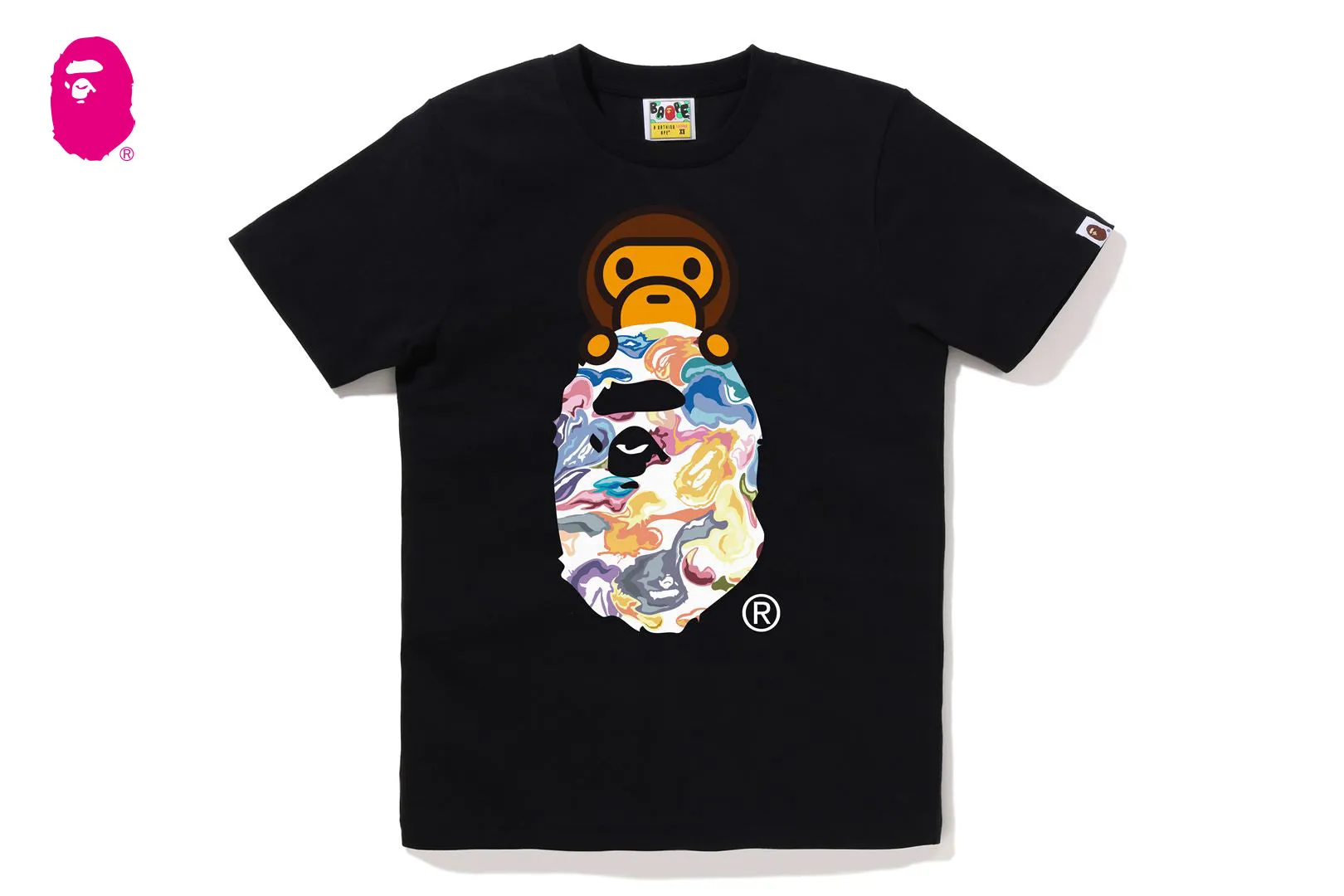 ART CAMO MILO ON APE HEAD TEE sold by Bape product image thumbnail 3