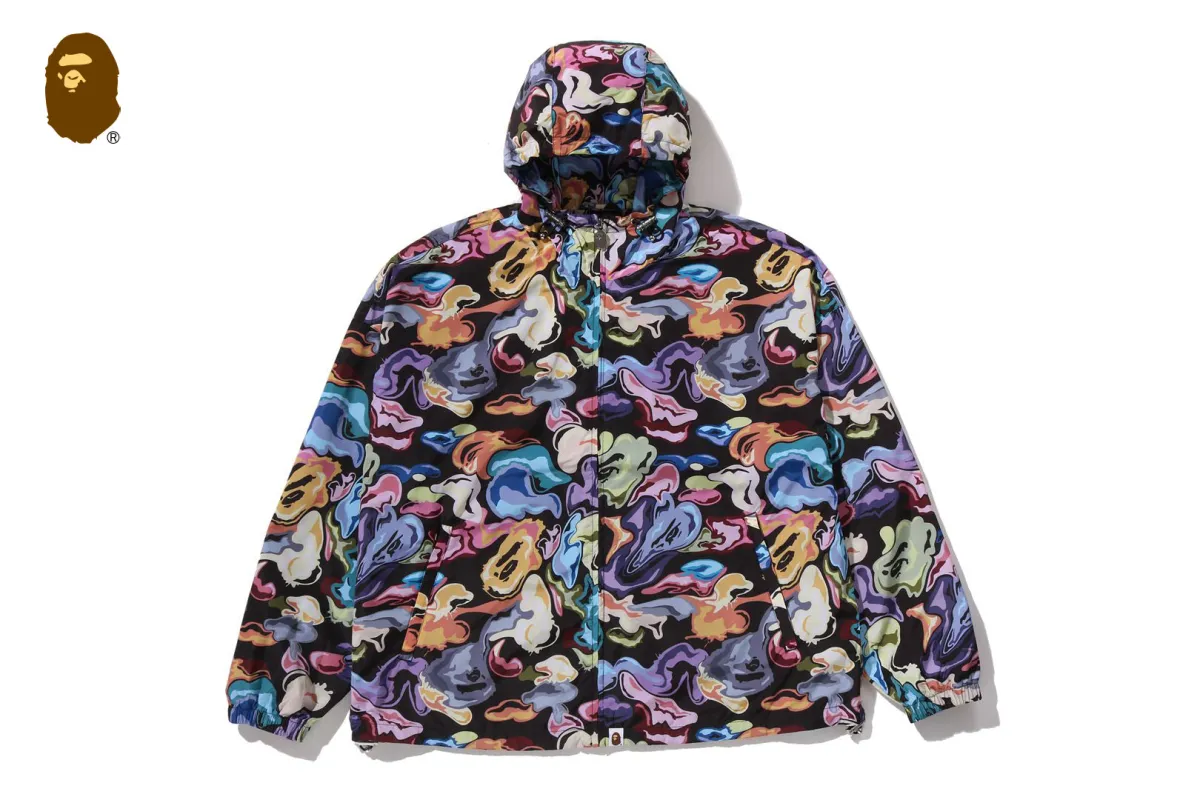 ART CAMO HOODED JACKET sold by Bape