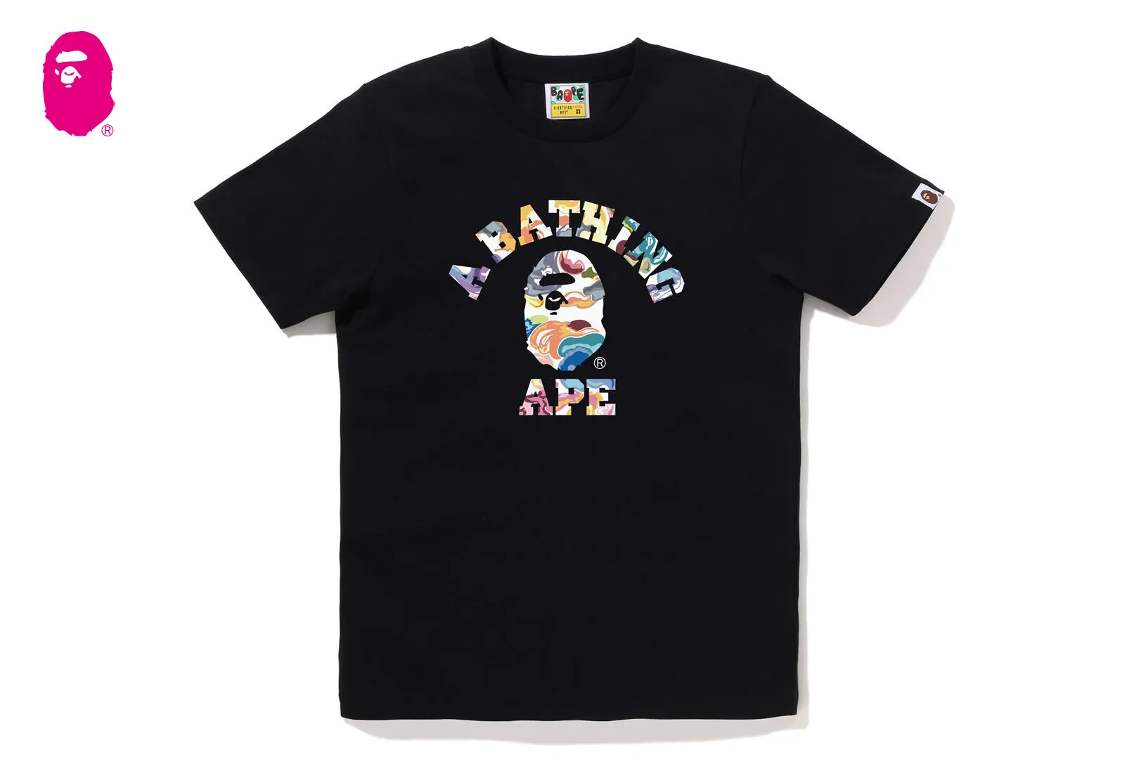 ART CAMO COLLEGE TEE sold by Bape product image thumbnail 3