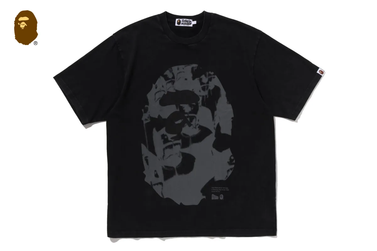 APE HEAD HEAVY WASHED RELAXED FIT TEE made by Bape