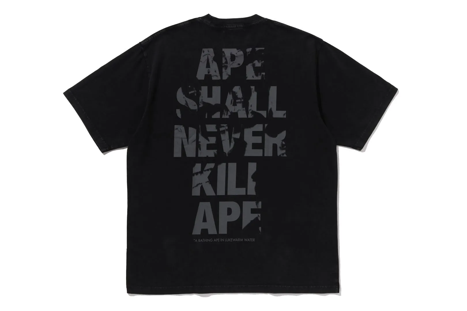 APE HEAD HEAVY WASHED RELAXED FIT TEE sold by Bape product image thumbnail 2