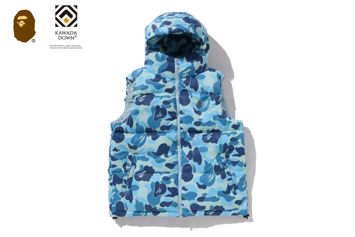 ABC CAMO DOWN VEST sold by Bape