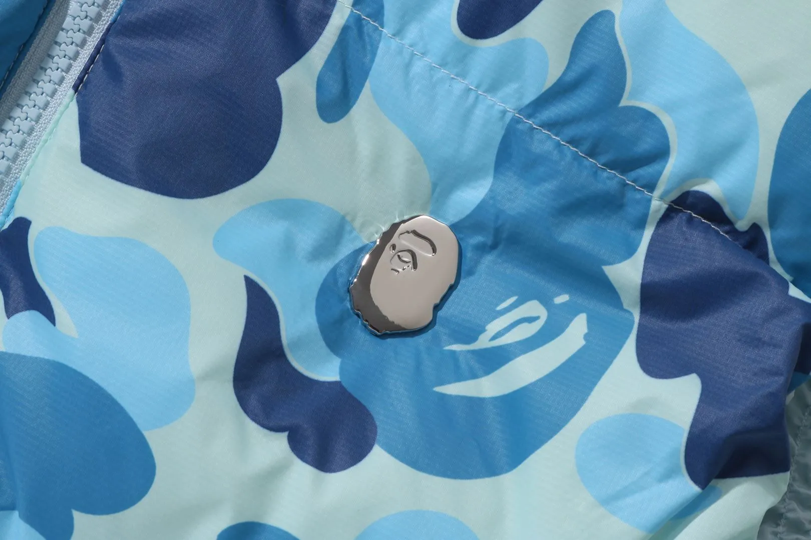 ABC CAMO DOWN VEST sold by Bape product image thumbnail 4